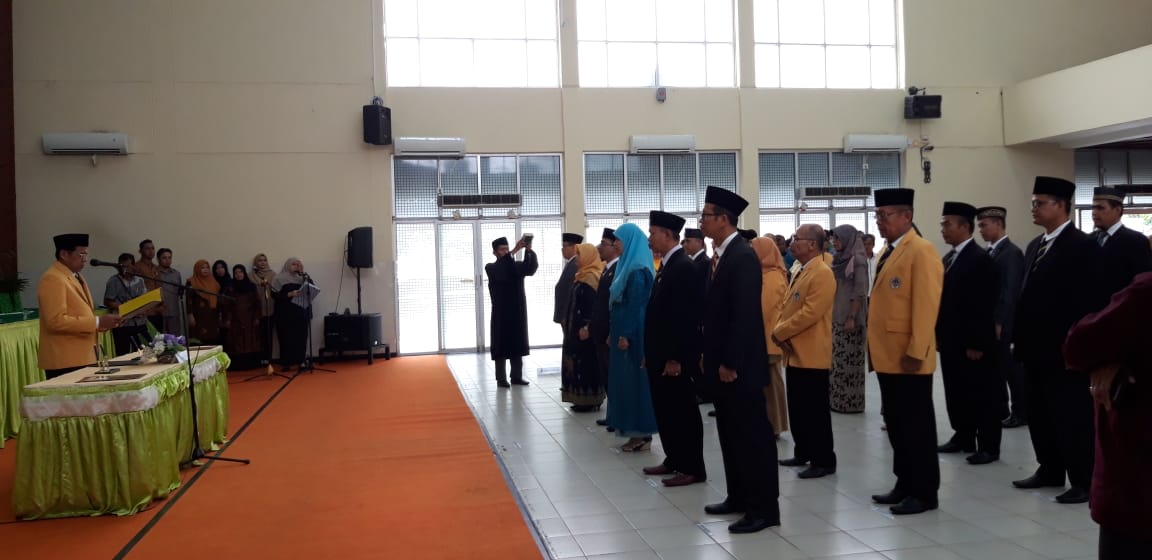 Pelantikan Ketua dan Sekretaris Jurusan IAN Periode 2019-2023 